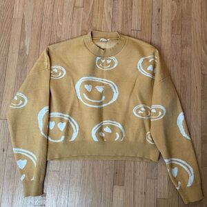 Debut Soft Yellow Knit Top